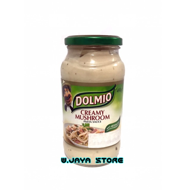 DOLMIO CREAMY PASTA SAUCE CREAMY MUSHROOM 490g Lazada Indonesia