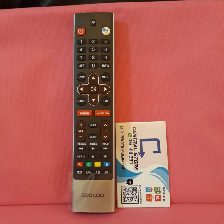 Remote TV COOCAA ORIGINAL YouTube Lazada Indonesia