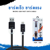 ถูกที่สุด!!! สายชาร์จ S-04 IOS สายชาร์จโทรศัพท์มือถือ สายชาร์จไอโฟน ชาร์จเร็ว ชาร์จแรง ไฟสเถียร (พร้อมส่ง) (มีเก็บเงินปลายทาง) ##ของใช้ในบ้าน เครื่องใช้ในบ้าน เครื่องใช้ไฟฟ้า . ตกแต่งบ้าน บ้านและสวน บ้าน ห้อง ห้องครัว ห้องน้ำ .