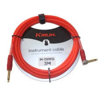 CC ...ราคาถูกที่สุด คุณภาพดี.. Kirlin Instrument Cable สายแจ็คเรืองแสง สีแดง 3เมตร ..ของขวัญ Sale!!..