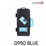 ถูกที่สุด!!! LENS GO Luggage Battery&amp;card case 15.5*7.5*3.5cm ( Blue ) ##กล้องถ่ายรูป ถ่ายภาพ ฟิล์ม อุปกรณ์กล้อง สายชาร์จ แท่นชาร์จ Camera Adapter Battery อะไหล่กล้อง เคส