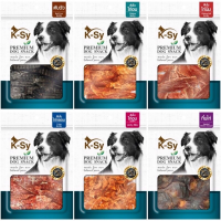 GPE ขนมสุนัข   K-Sy Premium Natural dog snack เค ซี เจอร์กี้ น้ำหนัก 200 - 300 กรัม ขนมหมา  สำหรับสุนัข