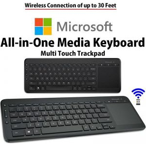 สินค้าขายดี!!! USB Wireless keyboard All-in-One Media MICROSOFT Black N9Z-00027 ที่ชาร์จ แท็บเล็ต ไร้สาย เสียง หูฟัง เคส ลำโพง Wireless Bluetooth โทรศัพท์ USB ปลั๊ก เมาท์ HDMI สายคอมพิวเตอร์