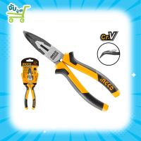 INGCO คีมปากแหลม ปลายงอ 6 นิ้ว รุ่น HBNP28168 ( Bent Nose Plier )