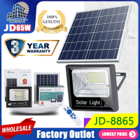 SEL ไฟโซล่าเซลล์ JD-8865  s โคม  โคมไปสปอร์ตไลท์ 65w 130 SMD พร้อมรีโมท รับประกัน 3 ปี Solar light  พลังงานแสงอาทิตย์