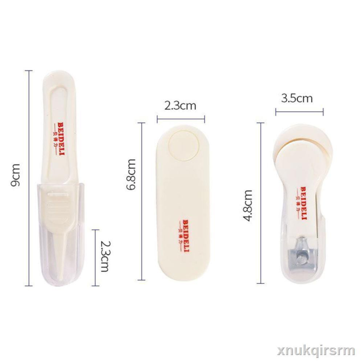 kk-กรรไกรตัดเล็บเด็ก-ส่งจากกรุงเทพ-ชุดกรรไกรตัดเล็บ-กรรไกรตัดเล็บ-ชุด-4-ชิ้น-jc6611-ที่ตัดเล็บเด็ก