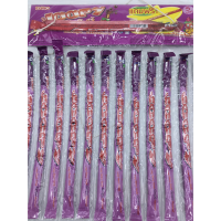 ⚡ด่วน⚡ (grape) Euro, soft, chewing, soft, straight, 1 pack, 12 bars ยูโร่ จุ๊บปี้ เคี้ยวนุ่ม หลากรส  แท่งตรงยาว 1 แพค 12 แท่งJR6.3794[โปรโมชั่นพิเศษ]