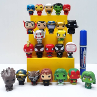 สินค้าขายดี!!! โมเดล ฮีโร่ป๊อป จิ๋ว Avengers เซ็ท 24 ตัวมาใหม่‼️ น่ารักมากๆ (สินค้าถ่ายจากงานจริง) ## โมเดล โมเดลรถ ของเล่น ของสะสม รถ หุ่นยนต์ ตุ๊กตา โมเดลนักฟุตบอล ฟิกเกอร์ Model