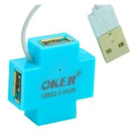 ??HOT!!ลดราคา?? OKER USB HUB 2.0 -4 Port รุ่น H409 /พร้อมส่ง ##ชิ้นส่วนคอม อุปกรณ์คอมพิวเตอร์ เมนบอร์ด หน้าจอ มอนิเตอร์ CPU เม้าท์ คีย์บอร์ด Gaming HDMI Core Laptop