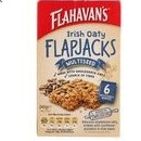 Sale Promotion ลองแล้วจะติดใจ? Flahavan Lrish Oaty Flapjacks Multiseed  ธัญพืชอบกรอบ ชนิดแผ่น   ฟลาฮาวาน 240 กรัม ราคาถูกใจ