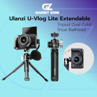 CAM ขาตั้งกล้อง Ulanzi U-Vlog ขาตั้งมือถือ ขาตั้งกล้อง Lite Extendable Tripod Dual Cold Shoe Ballhead ขาตั้งมือถือ