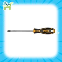 INGCO ไขควงปากแฉก แกนกลม 4 / 5 / 6 นิ้ว รุ่น HS28PH1100 / HS28PH2125 / HS28PH2150 (Phillips screwdriver)