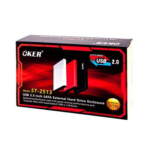 hotลดราคา-กล่อง-ฮาร์ดดิส-box-external-harddisk-hdd-oker-st2513-ที่ชาร์จ-แท็บเล็ต-ไร้สาย-เสียง-หูฟัง-เคส-airpodss-ลำโพง-wireless-bluetooth-โทรศัพท์-usb-ปลั๊ก-เมาท์-hdmi-สายคอมพิวเตอร์