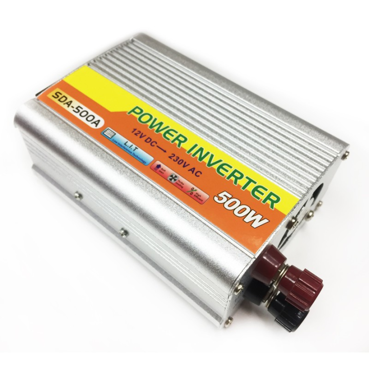 ลดราคา-inverter-sda-500a-500w-dc-12v-to-ac-220v-อินเวอร์เตอร์-แปลงไฟรถยนต์เป็นไฟบ้าน-ชิ้นส่วนคอมพิวเตอร์-จอมอนิเตอร์-เมนบอร์ด-cpu-computer-cases-hub-switch-กราฟฟิคการ์ด-gaming