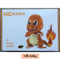 [ ถูกที่สุด. ลด 30% ] เรโก้ไซส์จัมโบ้ HC Magic 9021 Pokemon Charmander 1778pcs [ โปรโมชั่นสุดคุ้ม ลด 30% ].