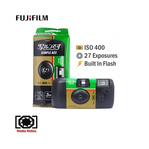 🔥 สินค้าขายดี🔥 กล้องฟิล์ม Fujifilm Simple Ace 35mm 27exp iso400 กล้อง