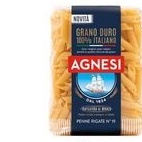 Sale Promotion ลองแล้วจะติดใจ? Agnesi Penne Rigate n.19 เส้นพาสต้าปากตัด สูตรข้าวสาลี ดูรัม อิตาเลี่ยน  แอคเนซี 500กรัม ราคาถูกใจ