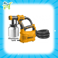 INGCO กาพ่นสีไฟฟ้า 500 วัตต์ 800ml (กระป๋องอลูมิเนียม) รุ่นงานหนัก รุ่น SPG5008-2 ( Paint Sprayer ) - เครื่องพ่นสีไฟฟ้า