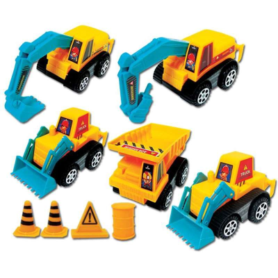 สินค้าขายดี!!! TOYของเล่นเด็ก รถก่อสร้าง 5 แบบ เหมาะสำหรับเด็ก อายุ 3 ปีขึ้นไป รุ่น 225-8845 ของเล่น โมเดล โมเดลรถ ของเล่น ของขวัญ ของสะสม รถ หุ่นยนต์ ตุ๊กตา โมเดลนักฟุตบอล ฟิกเกอร์ Model