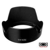 SALE Lens Hood EW-63C For Canon EF 18-55mm f/3.5-5.6 IS STM ##กล้องถ่ายรูป ถ่ายภาพ ฟิล์ม อุปกรณ์กล้อง สายชาร์จ แท่นชาร์จ Camera Adapter Battery อะไหล่กล้อง เคส