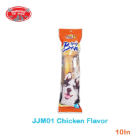 GPE ขนมสุนัข [MANOON] Pet8 JJM01 Mega Bone Chicken Flavor เพ็ทเอ็ท   กระดูกผูกจั้มโบ้ รสไก่ ขนาด 10 นิ้ว ขนมหมา  สำหรับสุนัข