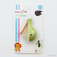 KK กรรไกรตัดเล็บเด็ก สินค้าคงคลังของประเทศไทย❈Babyhome เบบี้โฮม    แรกเกิด ปลายใบมีดโค้งมน เพื่อความปลอดภัยของเ ที่ตัดเล็บเด็ก