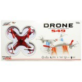 DR โดรน SX โดรน4 ใบพัดบังคับวิทยุด้วยความถี่ 2.4 Ghz 6 แชแแนล รุ่น S49_x000D_(สีแดง) Drone เครื่องบินบังคับ