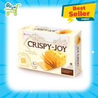 Crispy Joy บิสกิตรสชีส ตรา คริสปี้ จอย 45 กรัม x 4 ซอง (180 กรัม) แครกเกอร์รสชีส กรอบ อร่อย