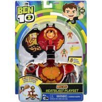 สินค้าขายดี!!! ของเล่น นาฬิกา แปลงร่าง เบนเทน Ben 10 Heatblast Micro World Omnitrix Playset เบ็นเท็น Ten ของแท้ ของเล่น โมเดล โมเดลรถ ของเล่น ของขวัญ ของสะสม รถ หุ่นยนต์ ตุ๊กตา โมเดลนักฟุตบอล ฟิกเกอร์ Model