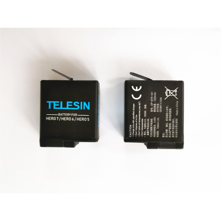 hotลดราคา-telesin-แบตเตอรี่เสริม-แท่นชาร์จ-gopro-hero-5-6-7-2-pcs-replaceable-battery-1220-mah-1-remote-slot-ที่ชาร์จ-แท็บเล็ต-ไร้สาย-เสียง-หูฟัง-เคส-airpodss-ลำโพง-wireless-bluetooth-โทรศัพท์-usb-ปลั