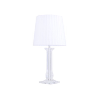 YT โคมไฟตั้งโต๊ะ   มีสีขาว กับ สีชมพู Table lamp ขนาด w25 x D25 x H50 cm. โคมไฟหัวเตียง โคมไฟ โคมไฟอ่านหนังสือ