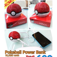 EL แบตสำรอง PowerBank Pokeball Power Bank แบตเตอรี่สำรอง Power Bank  Powerbank พาวเวอร์แบงค์