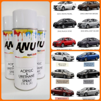 SAO สีสเปรย์ Spray ANU พ่นรถยนต์ (กี่งเงา) NISSAN ALMERA (1 กระป๋อง) สีพ่น  Spray Paint