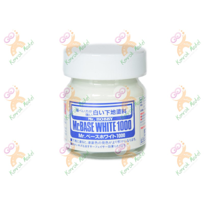 [ โมเดล ฟิกเกอร์ ของสะสม ] สีรองพื้นปรับพื้นขาว SF283 Mr. Base White 1000 (40ml) [ Gift เกมฝึกสมอง.เสริมสร้าง ].