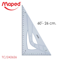 Maped ไม้ฉาก 60 องศา 20 ซม. GEO METRIC TC/242626