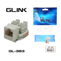 HOT SALE Jack RJ45 หัวเต้ารับตัวเมีย CAT5 GLINK ##ทีวี กล่องรับสัญญาน กล่องทีวี กล่องดิจิตัล อิเล็แทรอนิกส์ เครื่องบันทึก กล้องวงจรปิด จานดาวเทียม AV HDMI