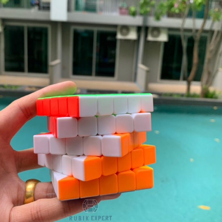 รูบิค-rubik-5x5-แม่เหล็ก-shenshou-รุ่น-mr-m-stickerless-พร้อมสูตร-คุ้มค่า-ของแท้-100-รับประกันความพอใจ-พร้อมส่ง