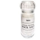 Happy Sale? Kurera Clear Crystal Rock Salt เกลือ คริสตัลขาว  ชนิดเม็ด แบบมีฝาบด 130กรัม มีจำนวนจำกัด