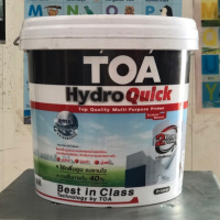 TOA สีรองพื้น hydroquick (ปูนเก่า-ปูนใหม่-ปูนเพิ่งฉาบ2วัน) TOA hydroquick ขนาด 9ลิตร/15ลิตร (1ถังต่อ order)