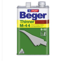 ถูกที่สุด!!! Beger ทินเนอร์ยูรีเทน M-44 ทินเนอร์เกรดพิเศษ สำหรับโพลียูรีเทน เหมาะสำหรับทำละลายและแห้งตัวเร็ว (กระป๋องเล็ก) 1/4 GL. ##ของใช้ในบ้าน เครื่องใช้ในบ้าน เครื่องใช้ไฟฟ้า เครื่องมือช่าง ตกแต่งบ้าน . บ้าน ห้อง ห้องครัว ห้องน้ำ ห้องรับแขก