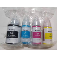 หมึกแท้ CANON GI-790 แบบไม่มีกล่อง ของแท้ 100% [1ชุด 4สี]