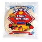 New Arrival ?Danitas Flour Tortillas แผ่นแป้ง ทอร์ทิล่าส์ 9นิ้ว 450 กรัม