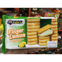 ?สินค้าขายดี?  จูลี่ Finger Lemon  สอดไส้เลมอน กรอบ อร่อยจ้าาา(126กรัม) KM16.5830✨ราคาพิเศษ✨