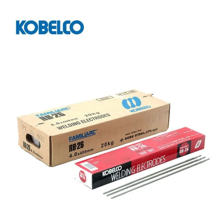 "1KG" KOBELCO WELDING ELECTRODE RB26 KOBE WELD RODS (2.6MM)/(3.2MM)/(4 ...