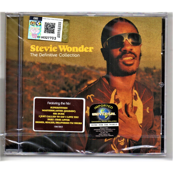 Stevie Wonder - The Definitive Collection ( Imported CD ) | Lazada