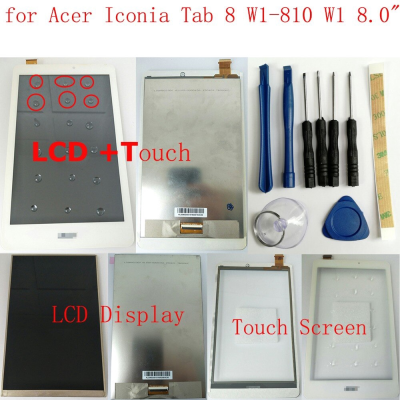 สำหรับ Acer Iconia Tab 8 W1-810 W1 810 8.0 "จอแสดงผล LCD Touch Screen Digitizer