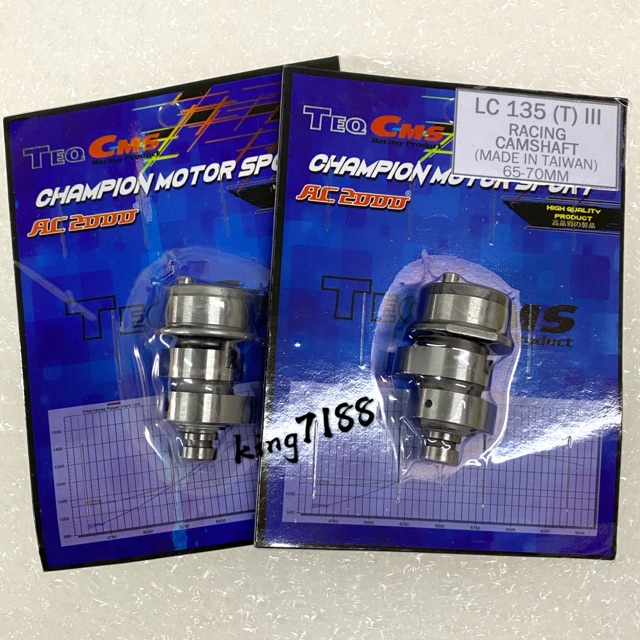 Y15ZR/LC135 RACING CAMSHAFT CAM TEQ CMS Lazada