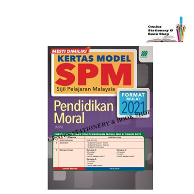 Buku Latihan: Kertas Model SPM 2021 Pendidikan Moral | Lazada