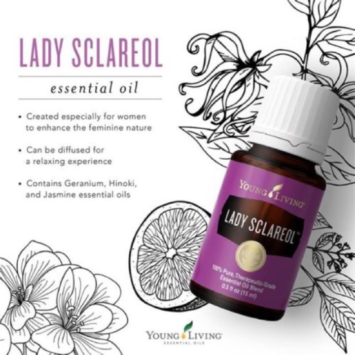 YoungLivings Lady Sclareol essential oil 15ml Lazada