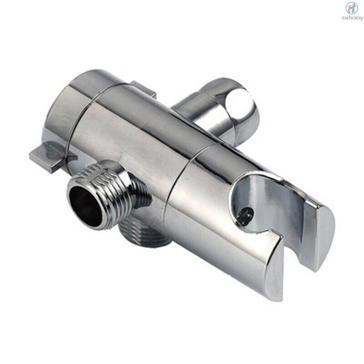 3Way Shower Head Diverter Mount Combo Shower Arm Mounted Valve Fixer